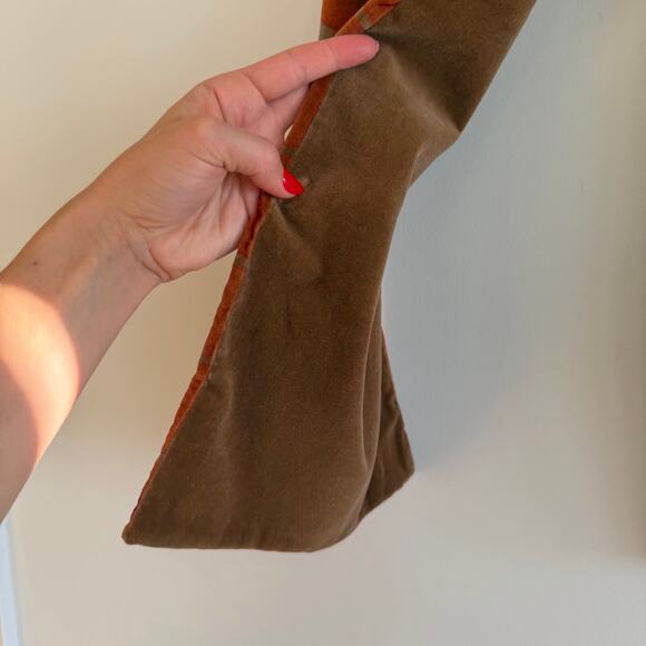 Vintage Japanese Vermilion Silk Fukuro Obi Sash main image 4